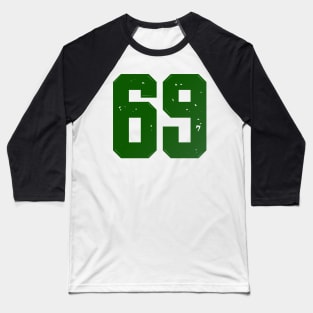 NUMBER 69 - LOGO Baseball T-Shirt